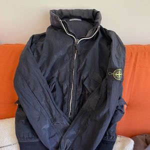 Stone Island Men Sportswear Jacket Blue, 100% polyamide, Size L